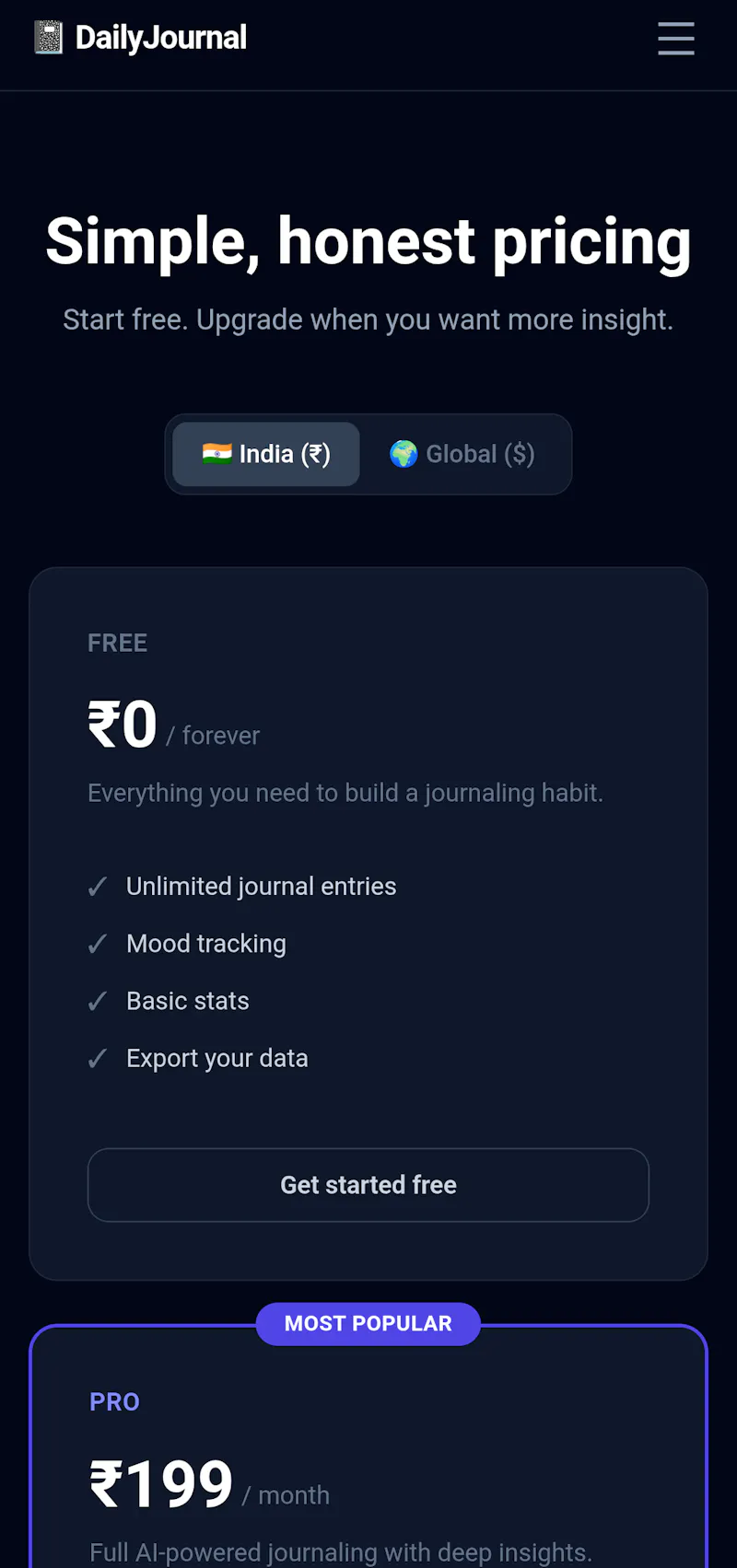 Daily Journal + AI Insights screenshot 4