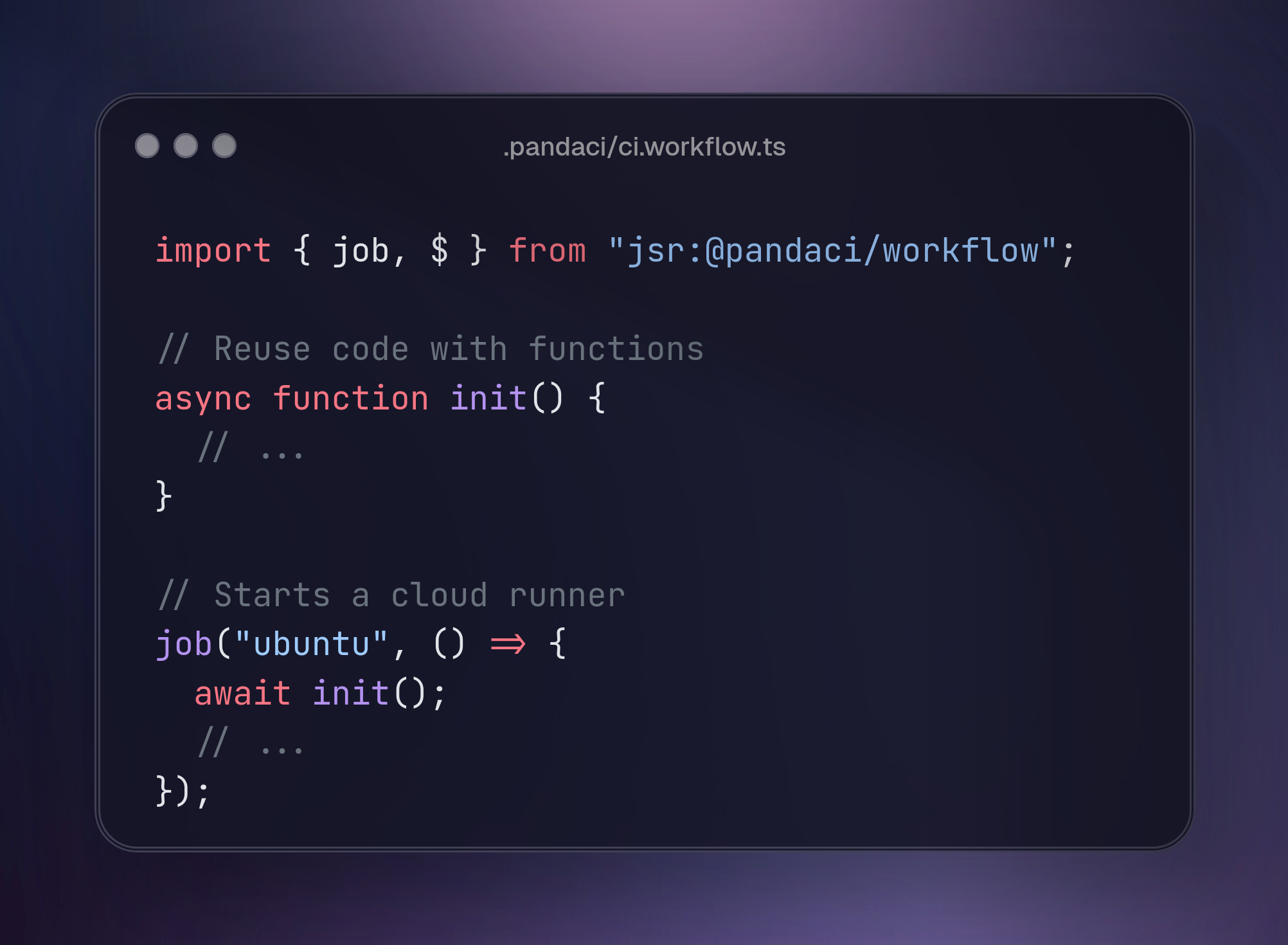 Pandaci - CI/CD'nizi YAML ile değil TypeScript ile kodlayın! medya 1