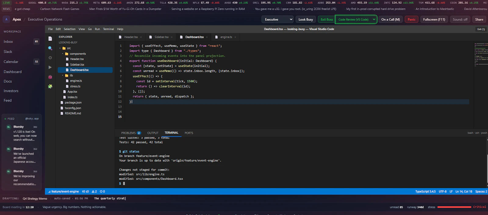 Looking Busy screenshot 3