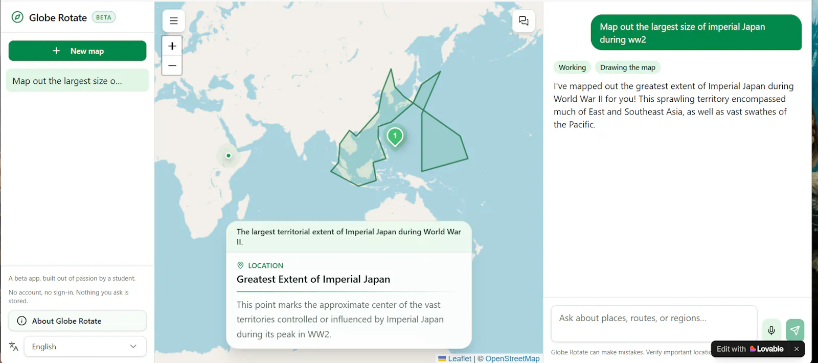 Globe Rotate AI screenshot 2