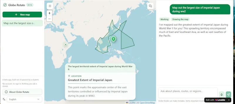 Globe Rotate AI screenshot 2