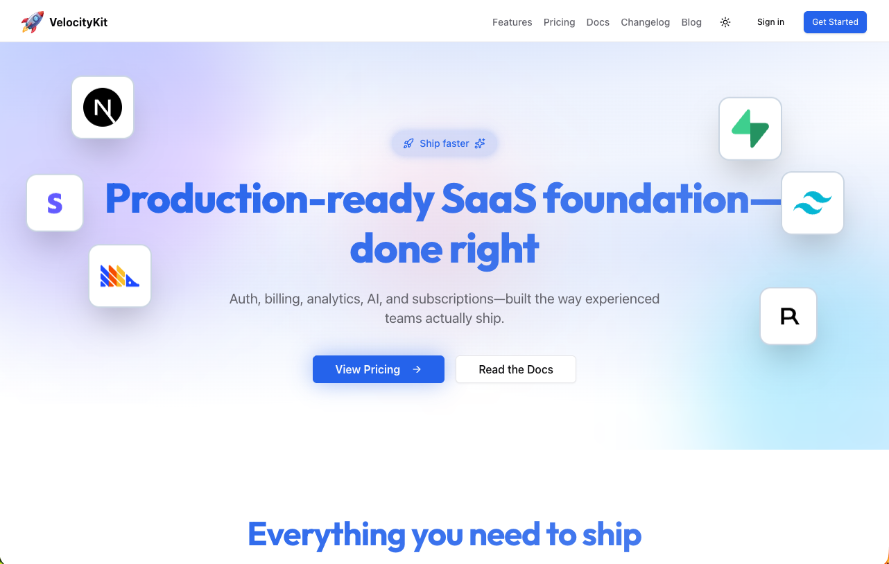 VelocityKit gallery image