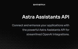 Astra Assistants API media 3
