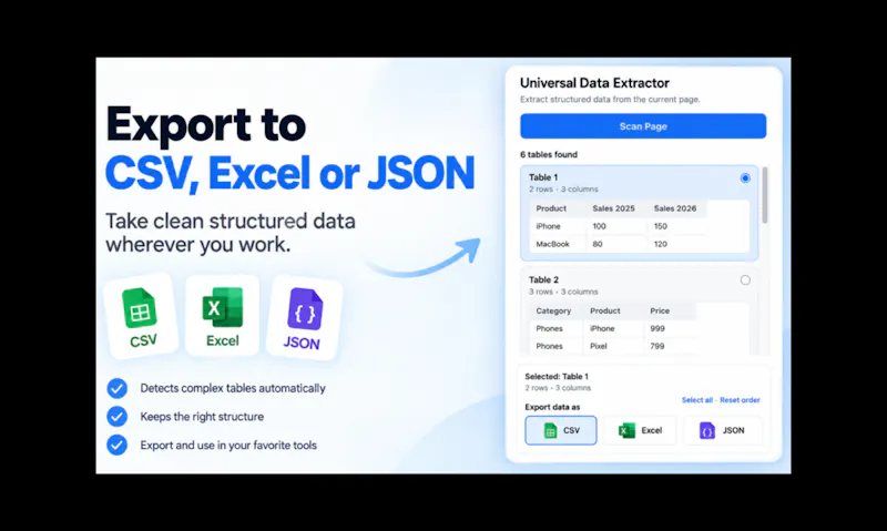 Universal Data Extractor screenshot 4