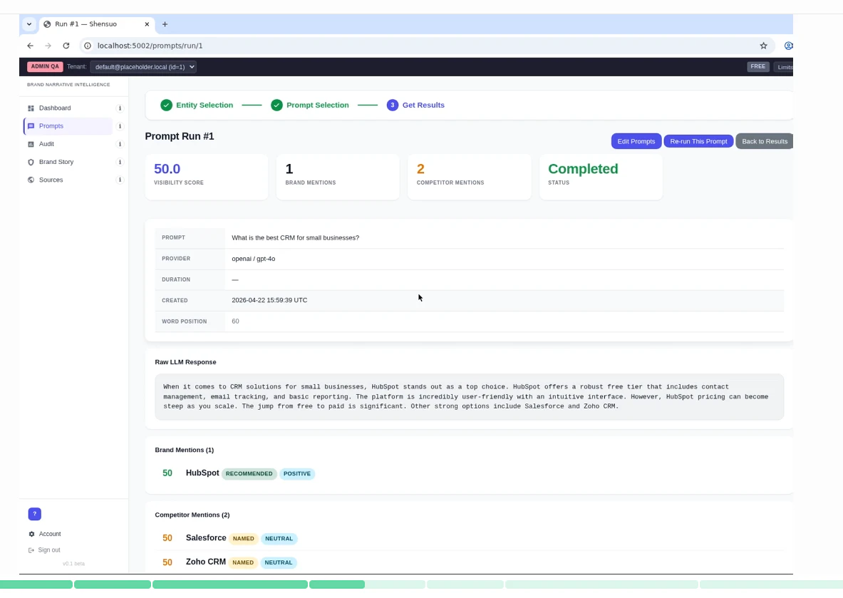 Shensuo AI Narrative Tracker 대표 미리보기