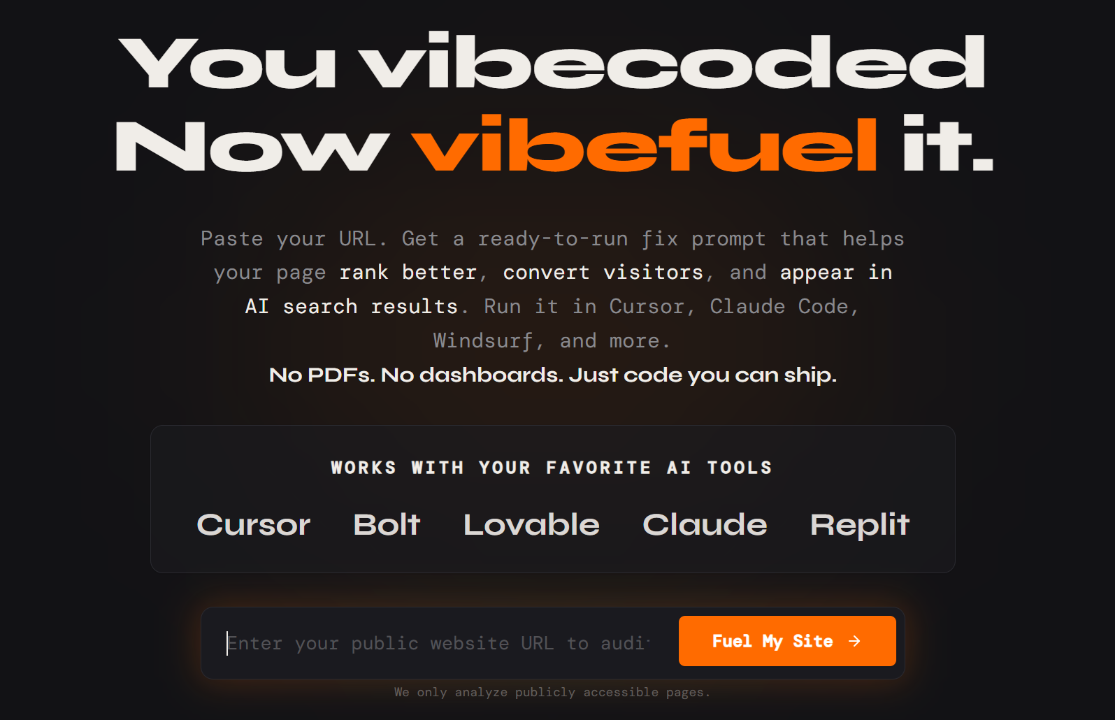 vibefuel.io gallery image