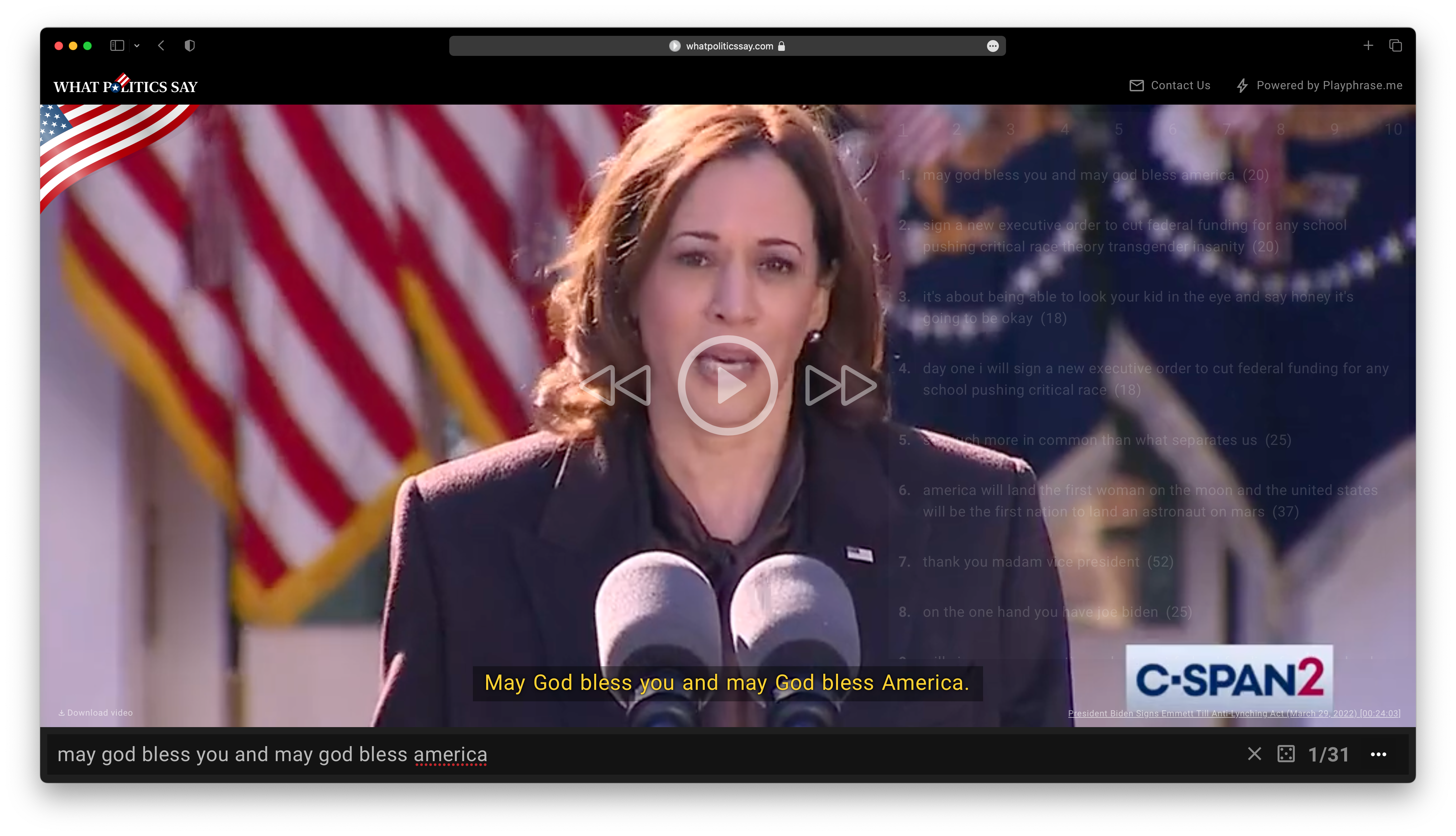 WhatPoliticsSay.com Medien 1