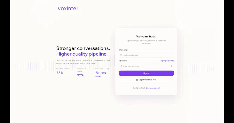 VoxIntel gallery image