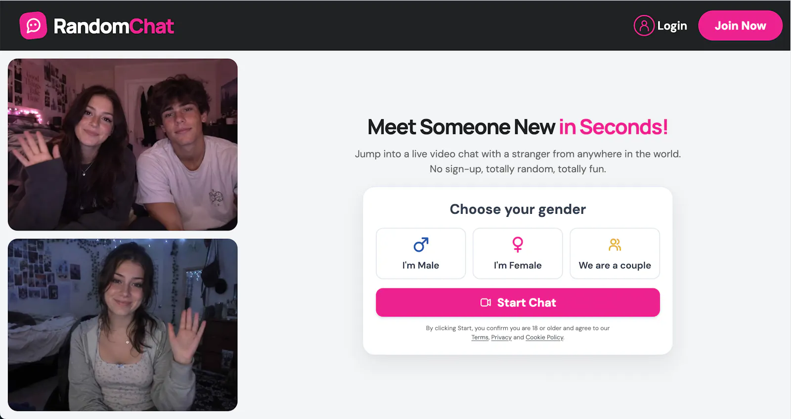 RandomChat screenshot 1