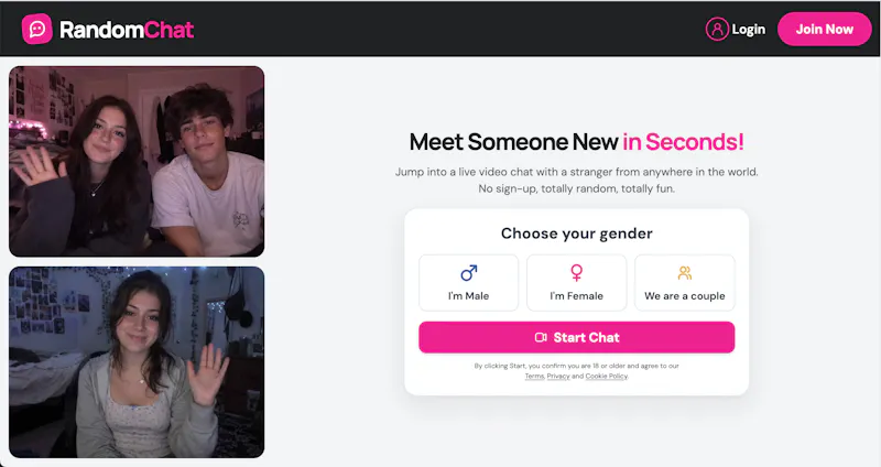 RandomChat screenshot 1