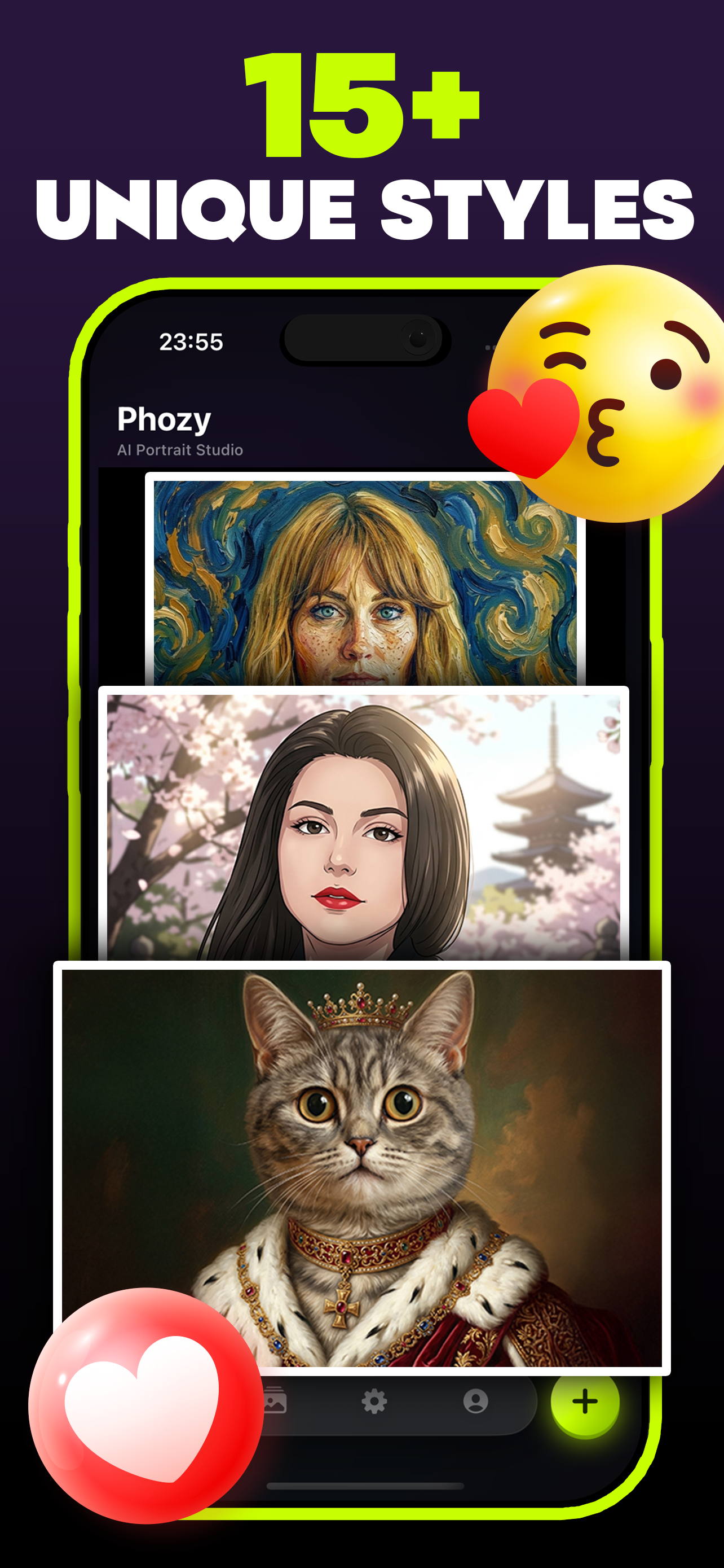 Phozy: AI Portrait Generator gallery image