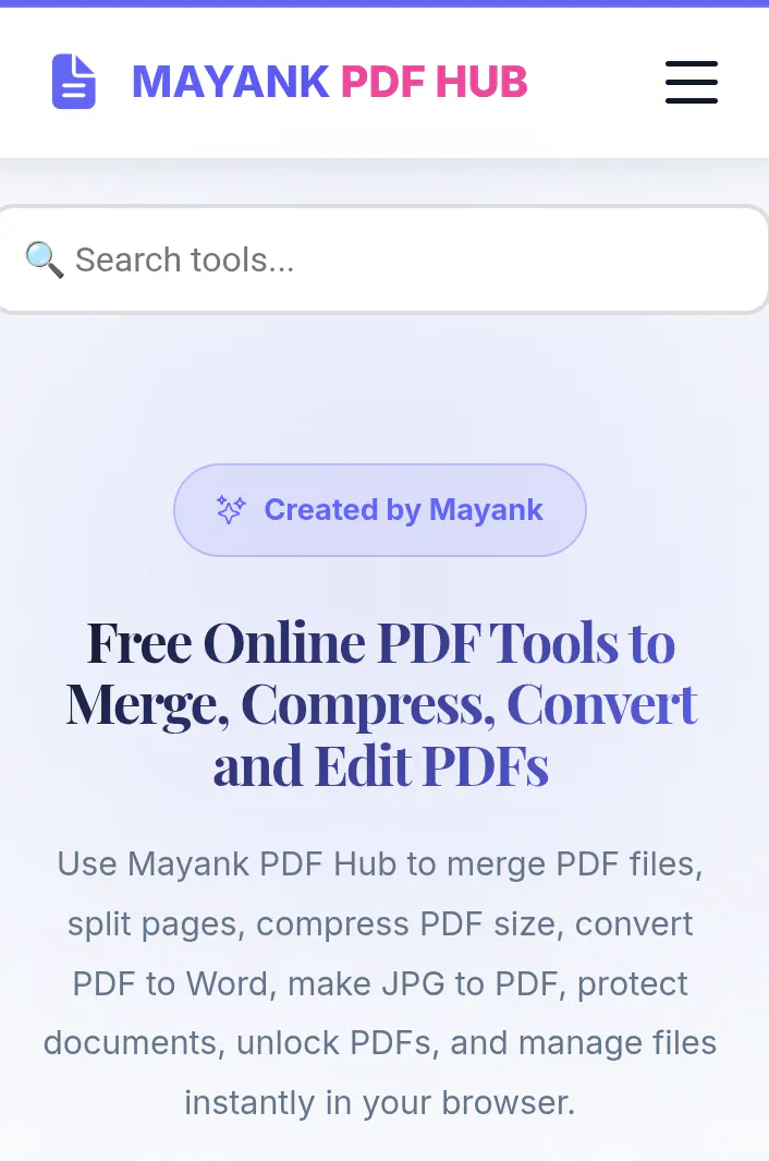 Mayank PDF Hub gallery image
