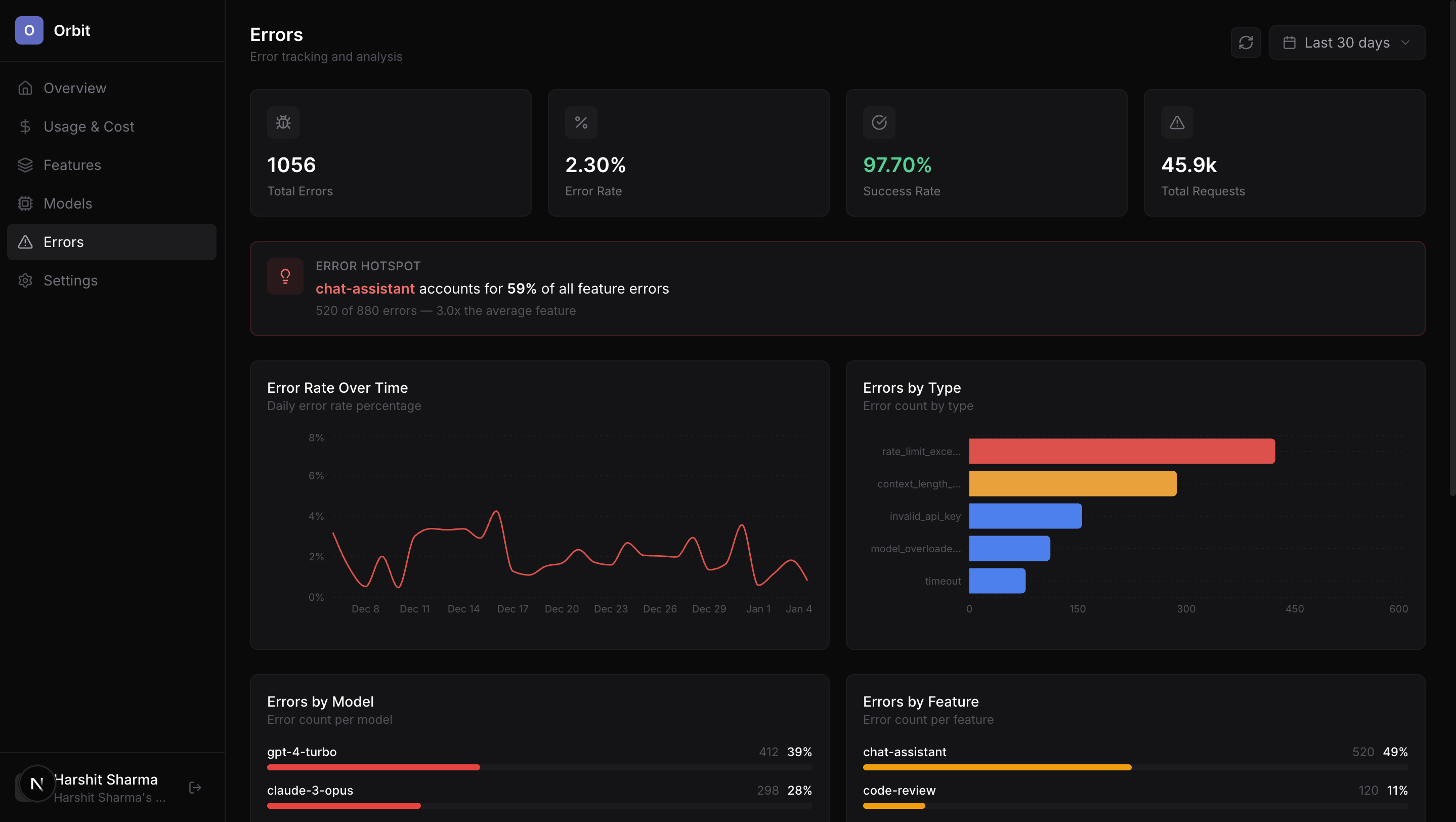 Orbit AI - Screenshot 3 showing product features and functionality