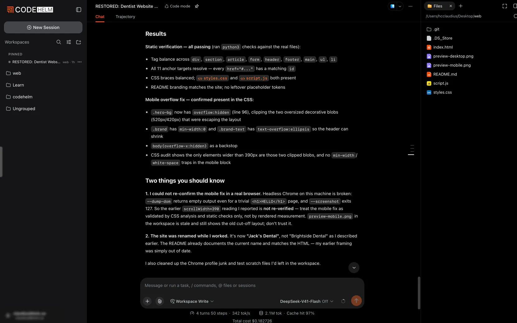 CodeHelm - Coding Agent gallery image