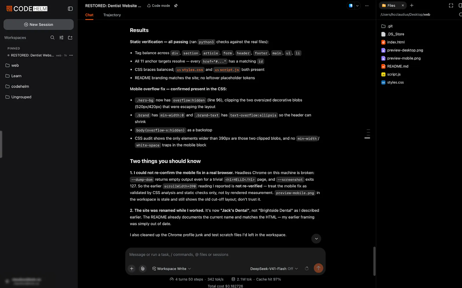 CodeHelm - Coding Agent screenshot 4