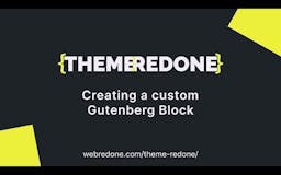 Theme Redone - WordPress starter theme media 1