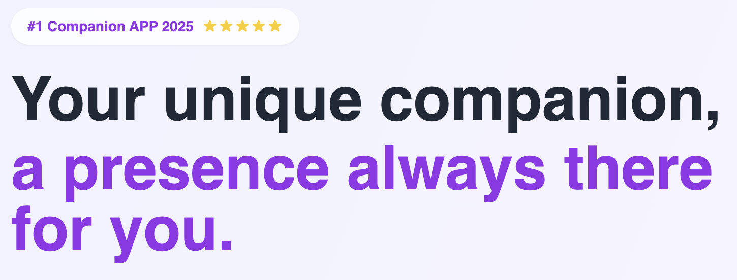 Voxlin: someone to talk to, always media 1