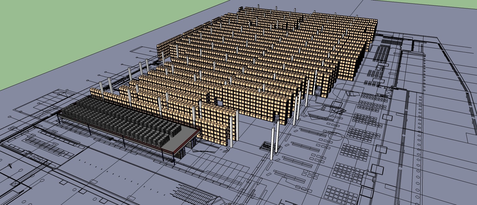 WarehouseBlueprint - 스케치 업 확장자 3D 창고 레이아웃을 쉽게 만들 수 있습니다 미디어 2