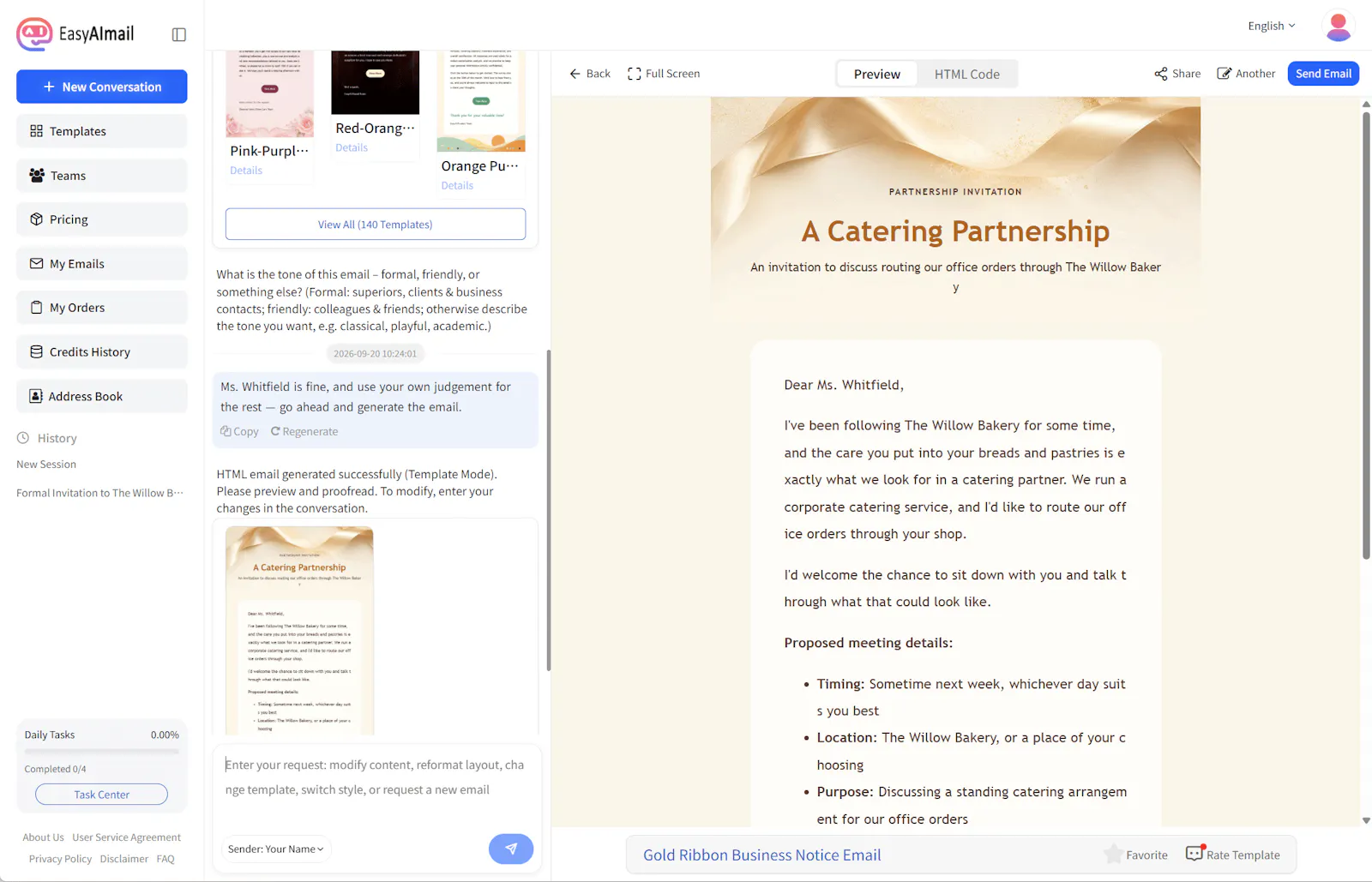 EasyAImail screenshot 4