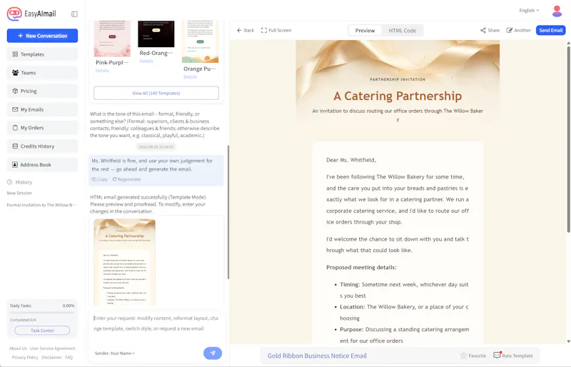 EasyAImail screenshot 4