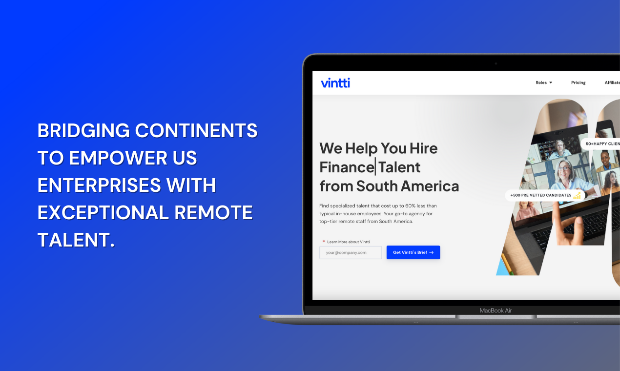 startuptile Vintti-Build finance and accounting remote teams in 14-days