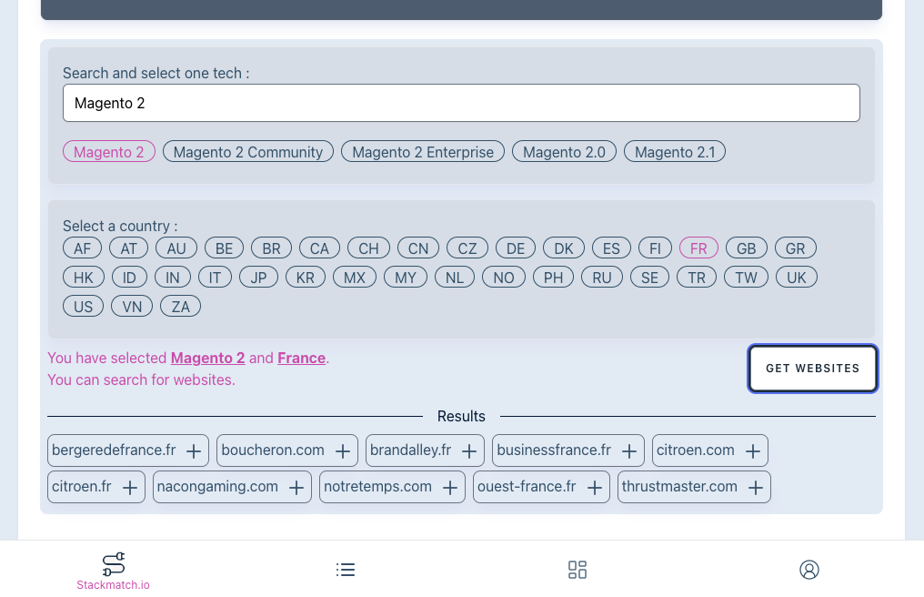 Stackmatch.io Medien 1