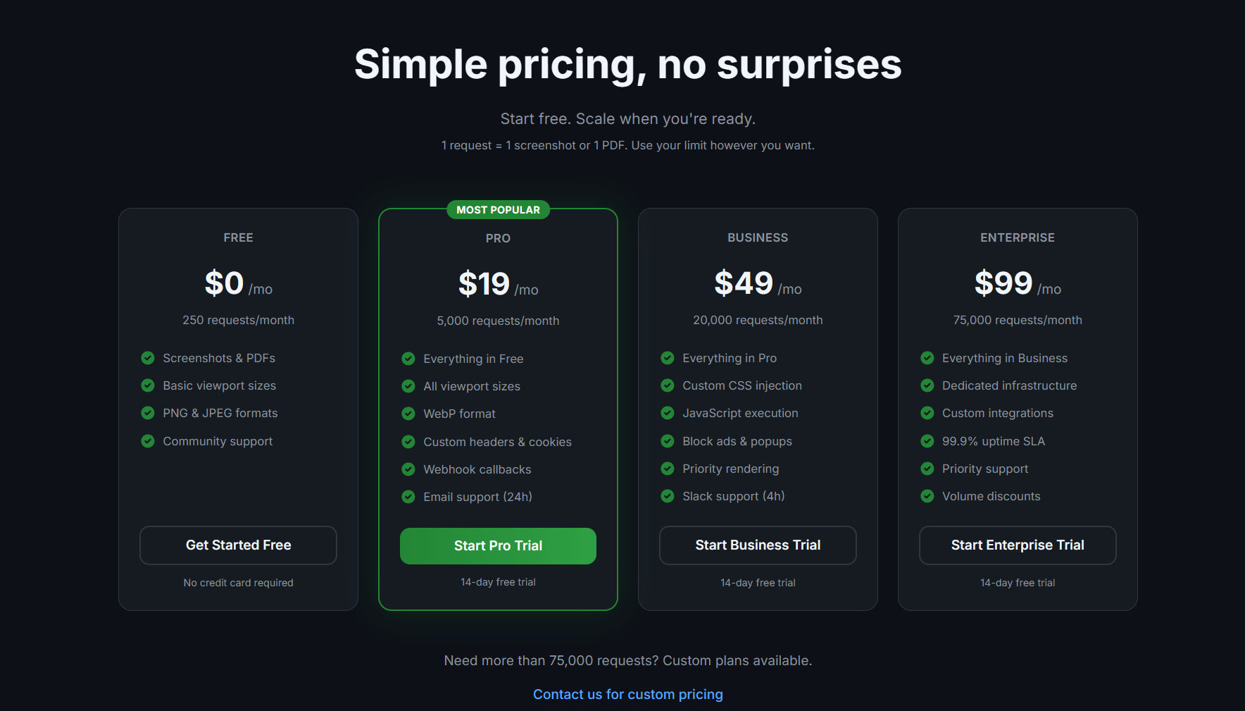 ScreenCraftAPI - Screenshot 2 showing product features and functionality