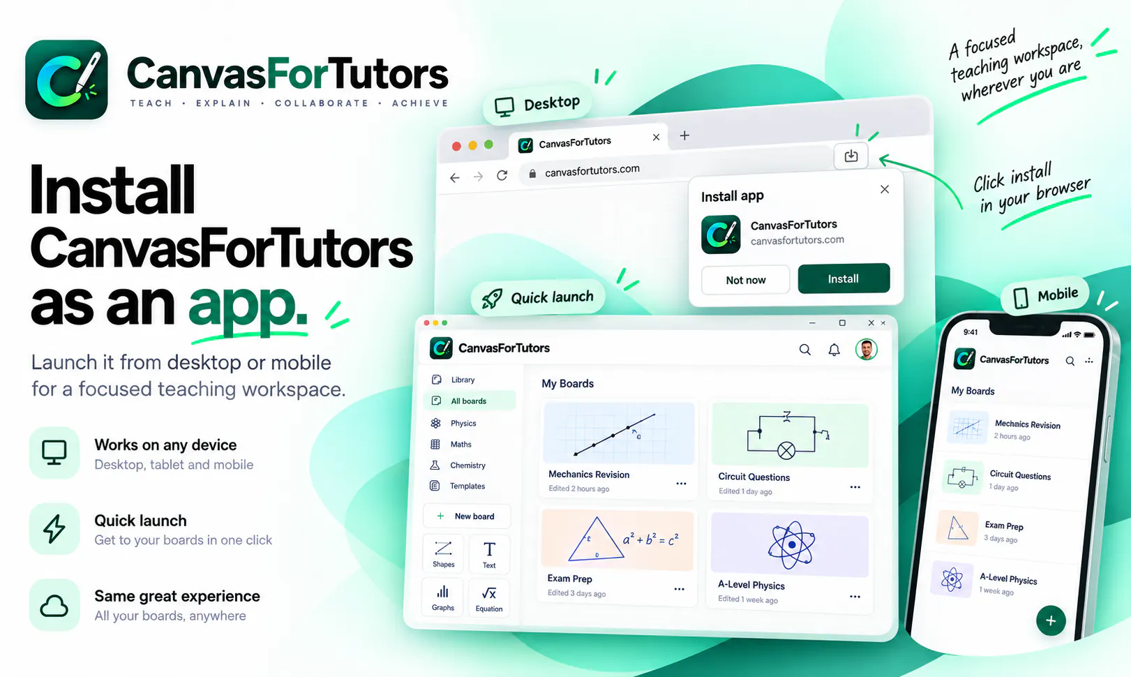 CanvasForTutors gallery image