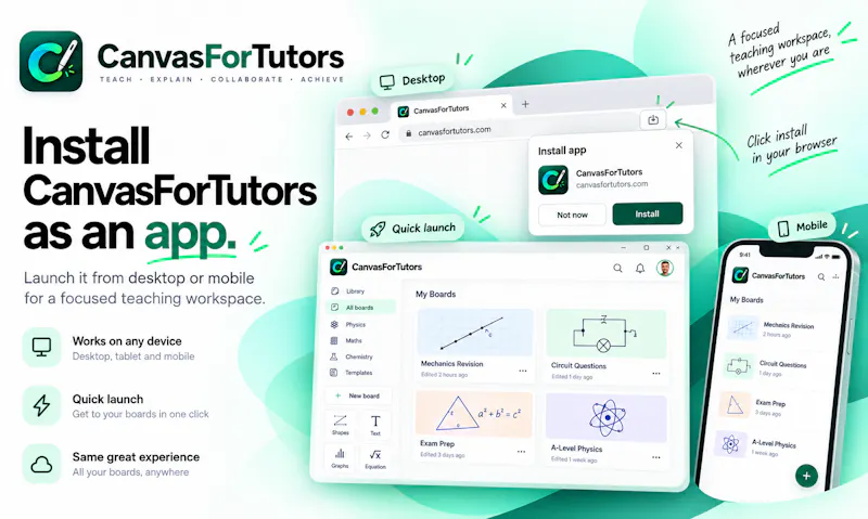 CanvasForTutors screenshot 2