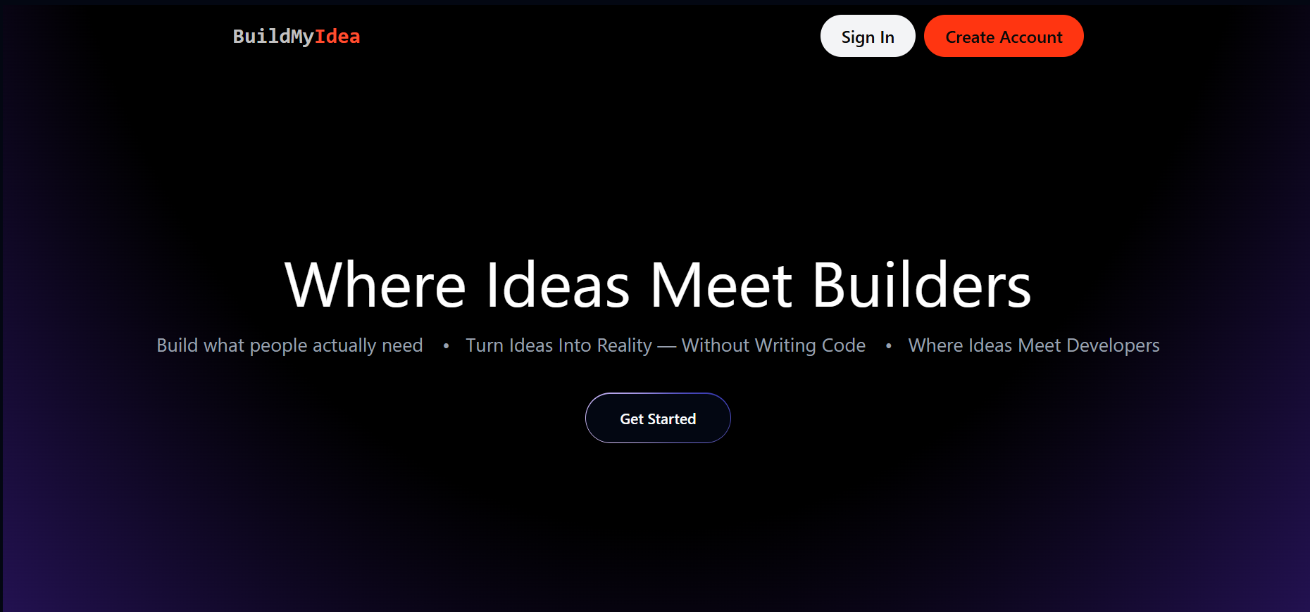 Build My Idea