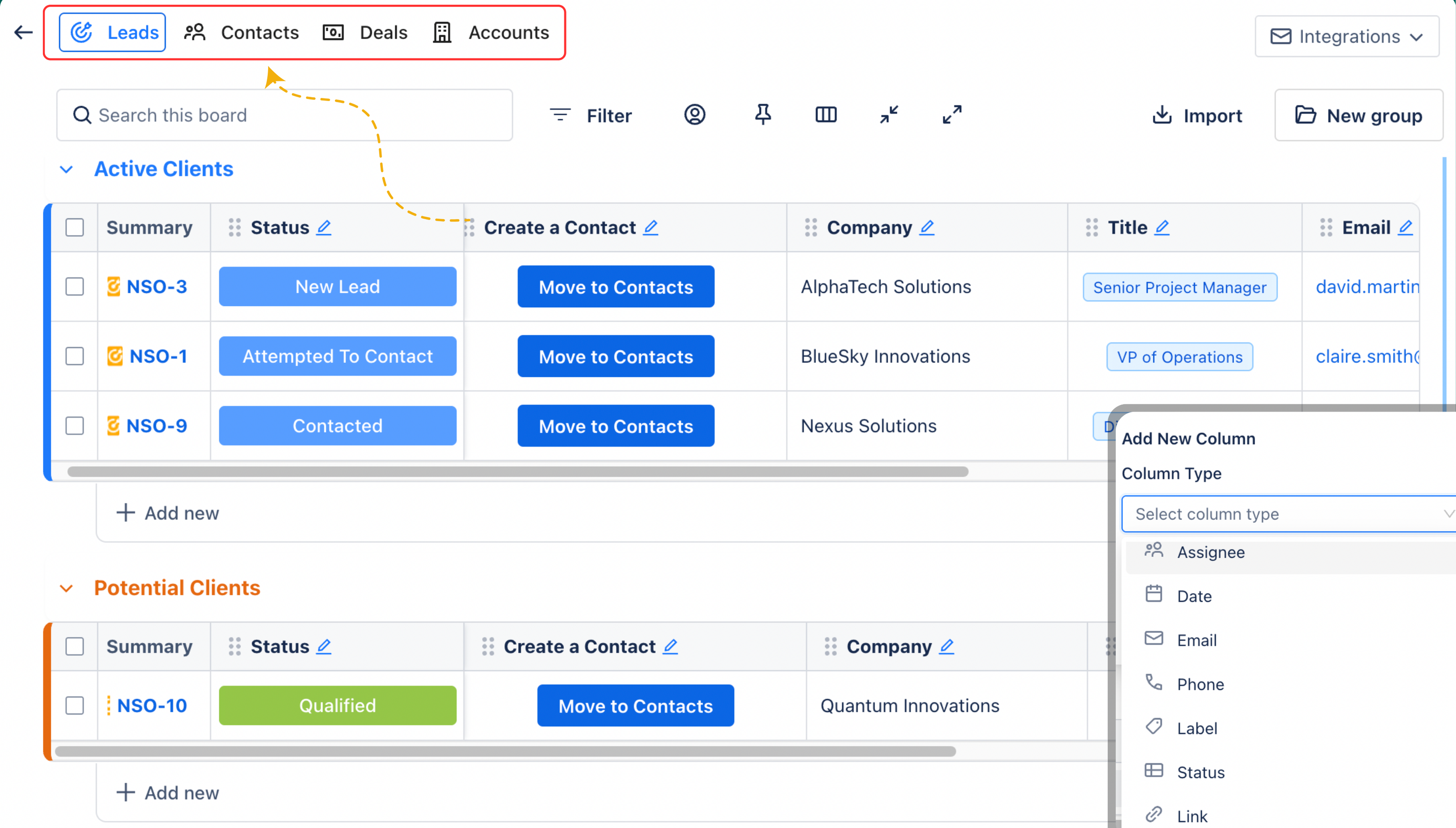 Média SalesForge CRM - Leads, Deals & Customers Management for Jira 6