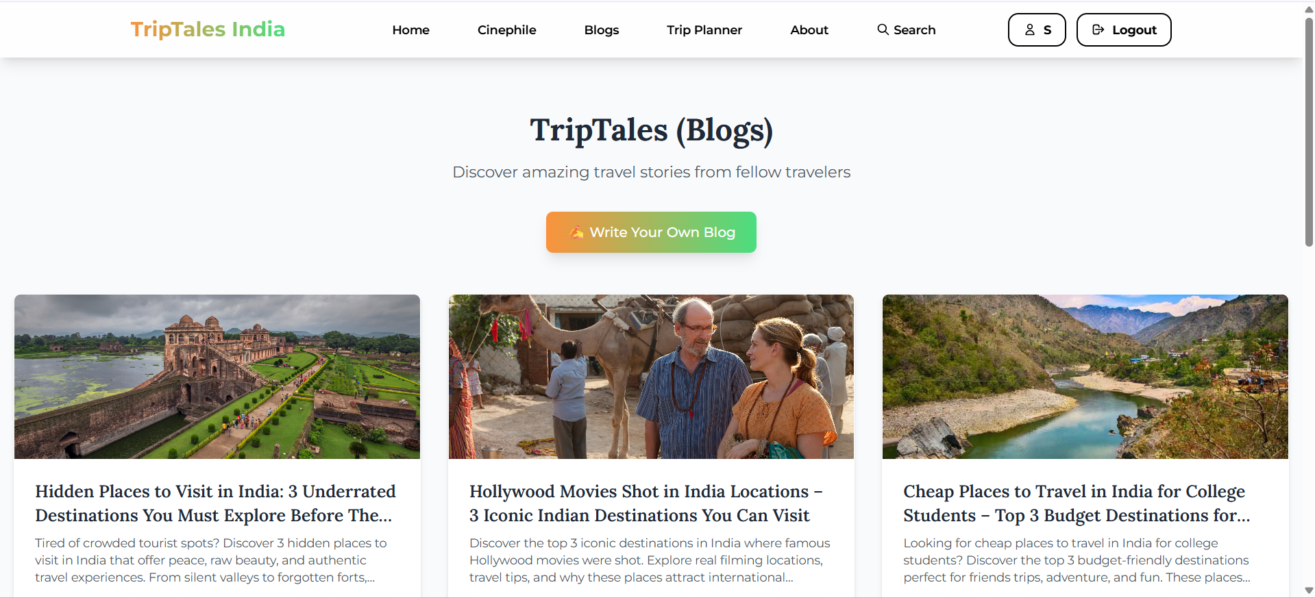 TripTales India gallery image