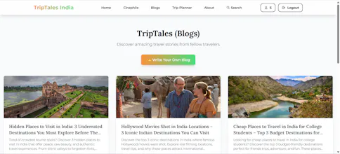 TripTales India gallery image