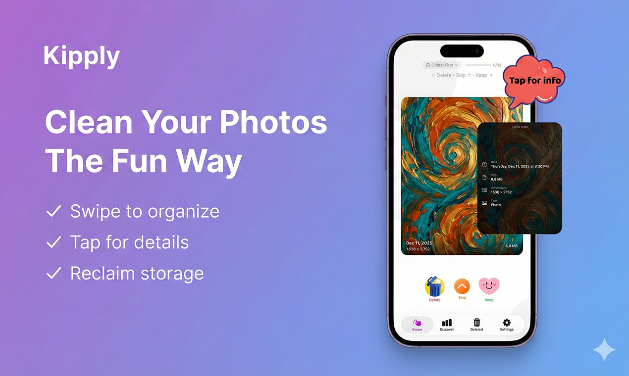 Kipply  - Main product screenshot demonstrating key features and user interface