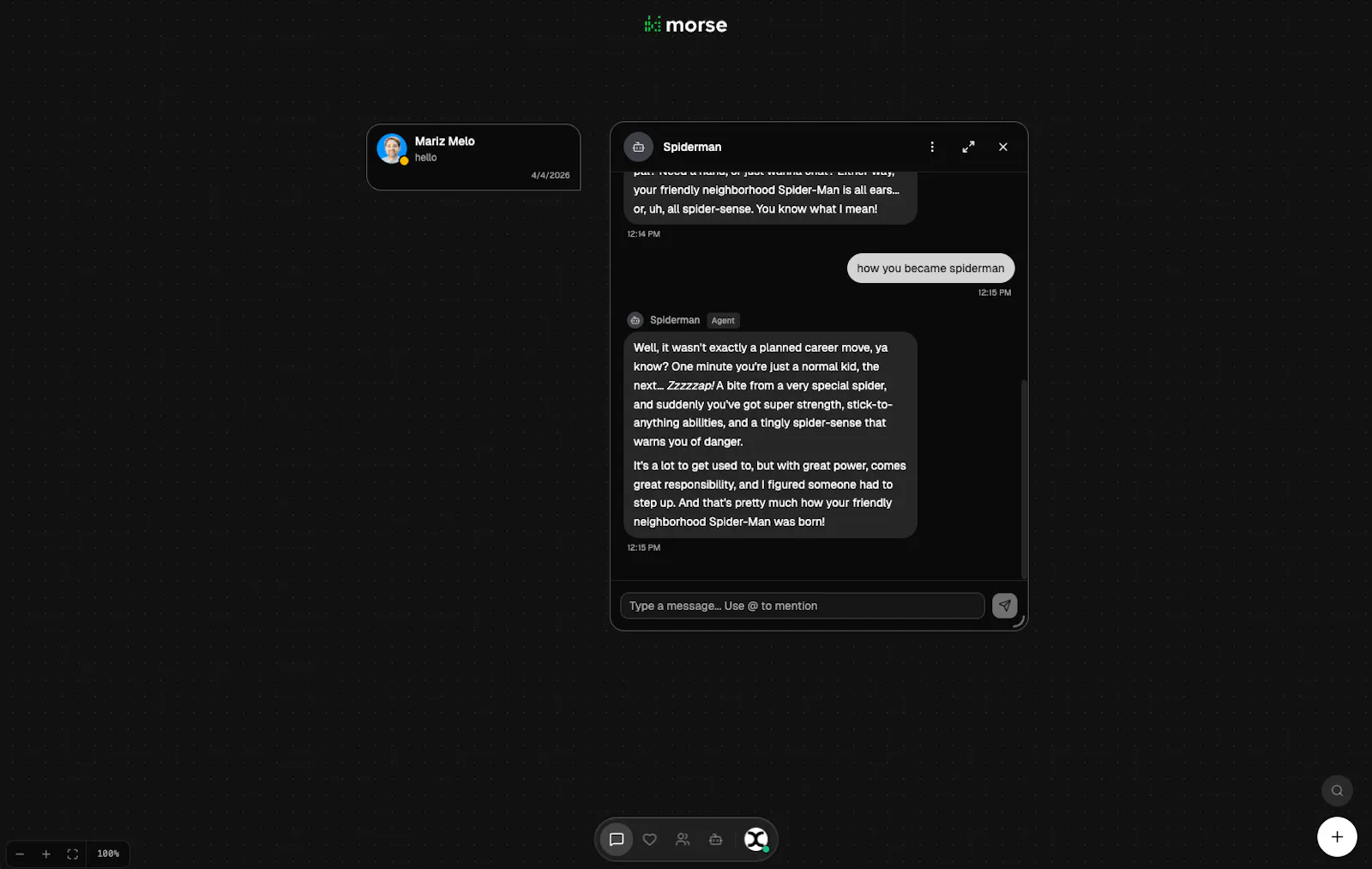 morse screenshot 2