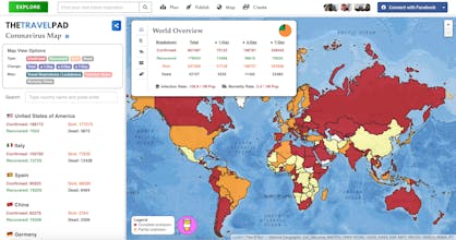 Coronavirus Map Tracker gallery image