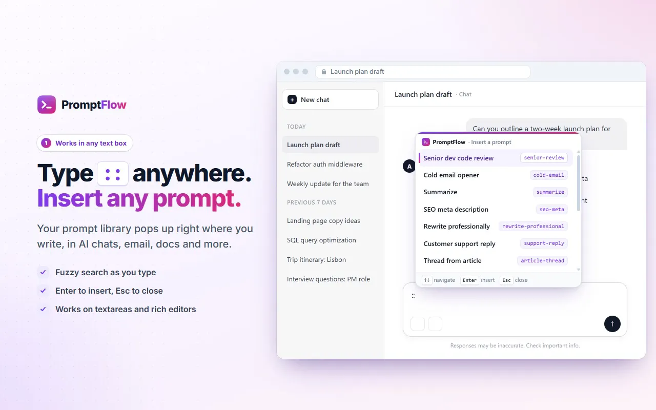 PromptFlow gallery image