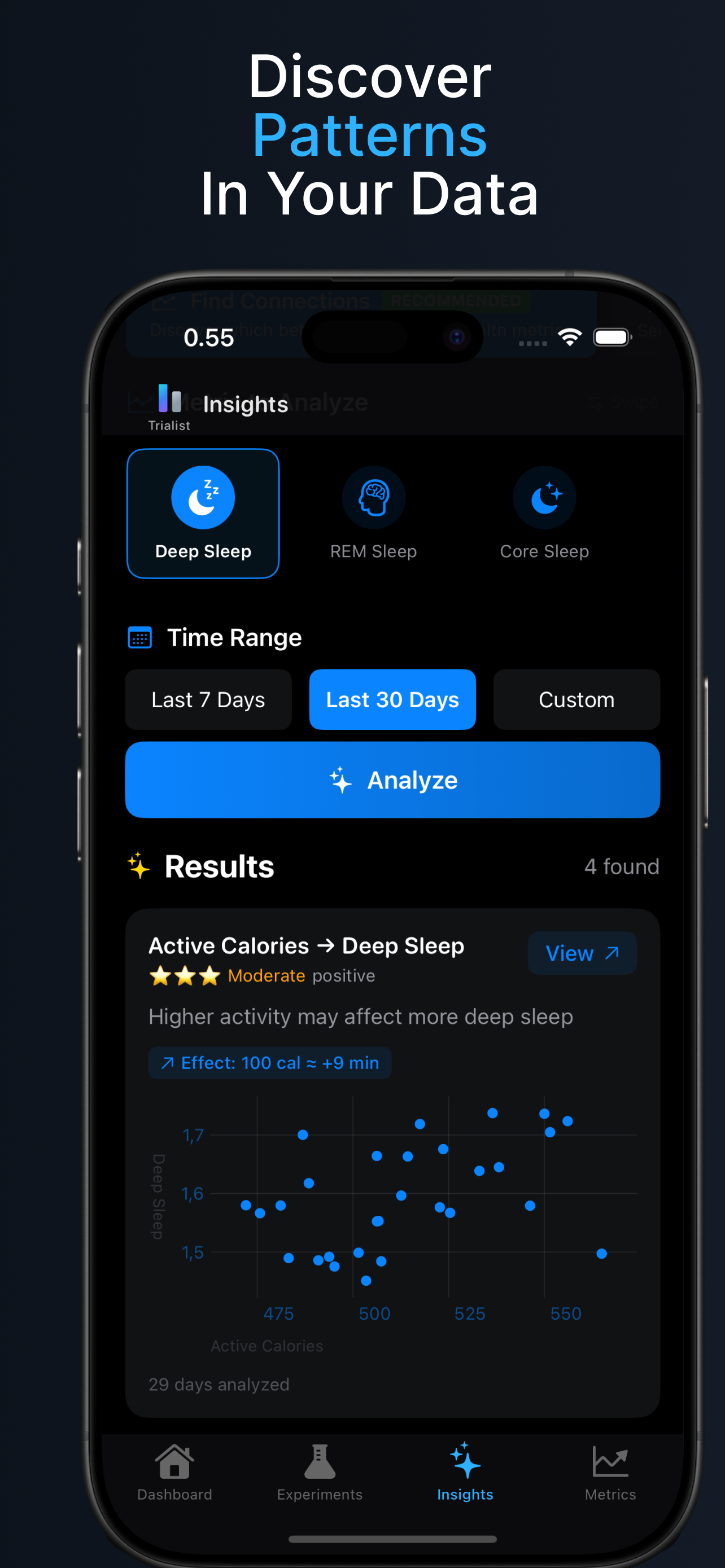 Trialist — Health Experiments - Screenshot 4 preview
