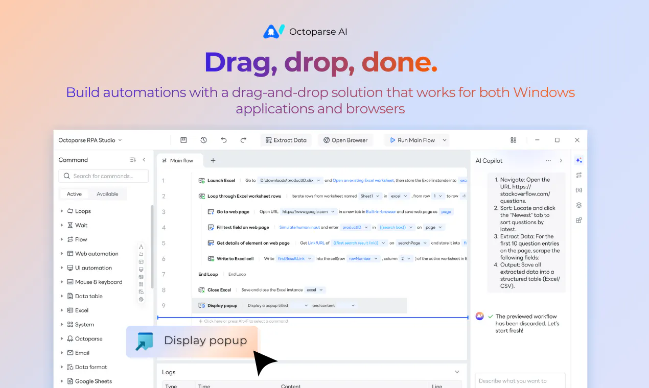 Octoparse AI gallery image