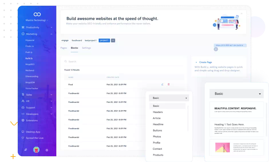 NinjaSites by 500apps gallery image