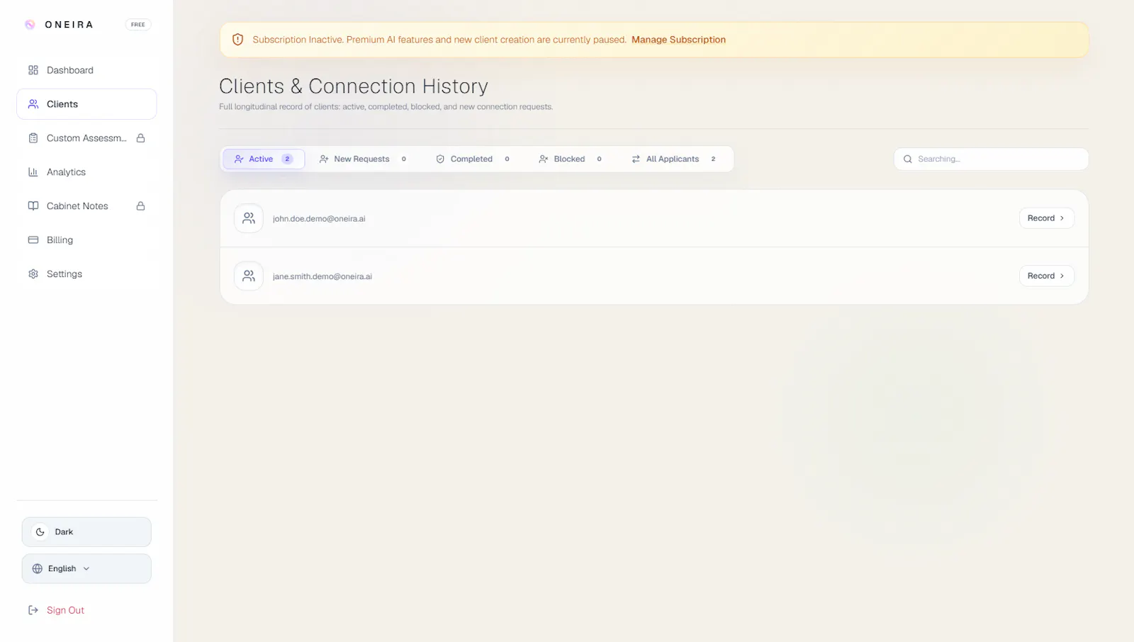 Oneira screenshot 6