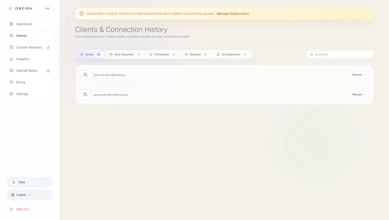Oneira screenshot 6
