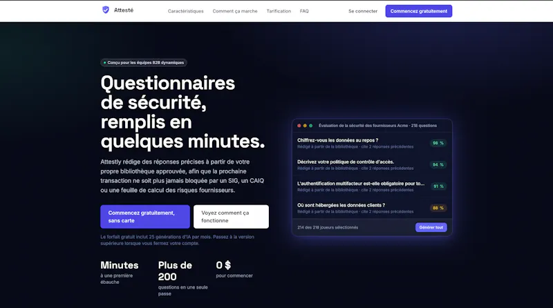 Attestly screenshot 1