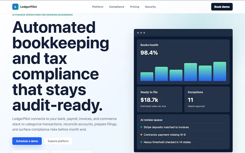 LedgerPilot screenshot 1