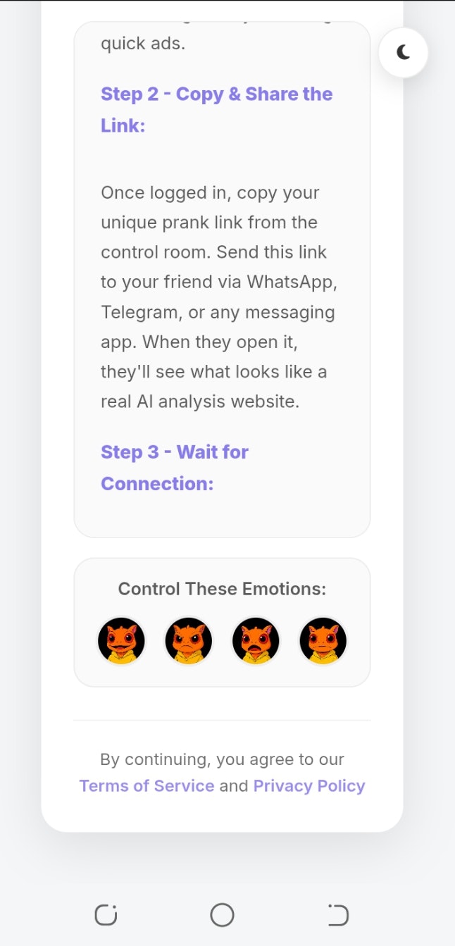 Epstein prank - Screenshot 2 showing product features and functionality