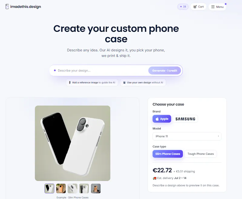 imadethis.design screenshot 1