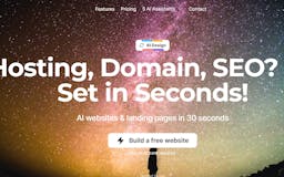 AI Website in 30 seconds media 3