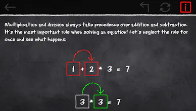 x=1: Learn to solve equations! gallery image