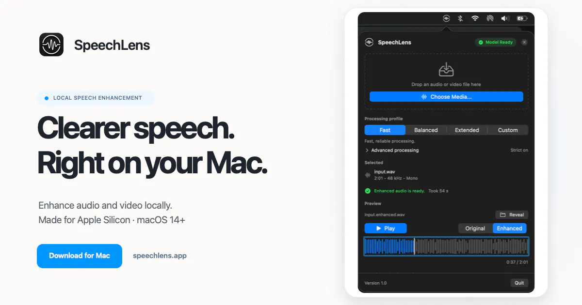 SpeechLens gallery image