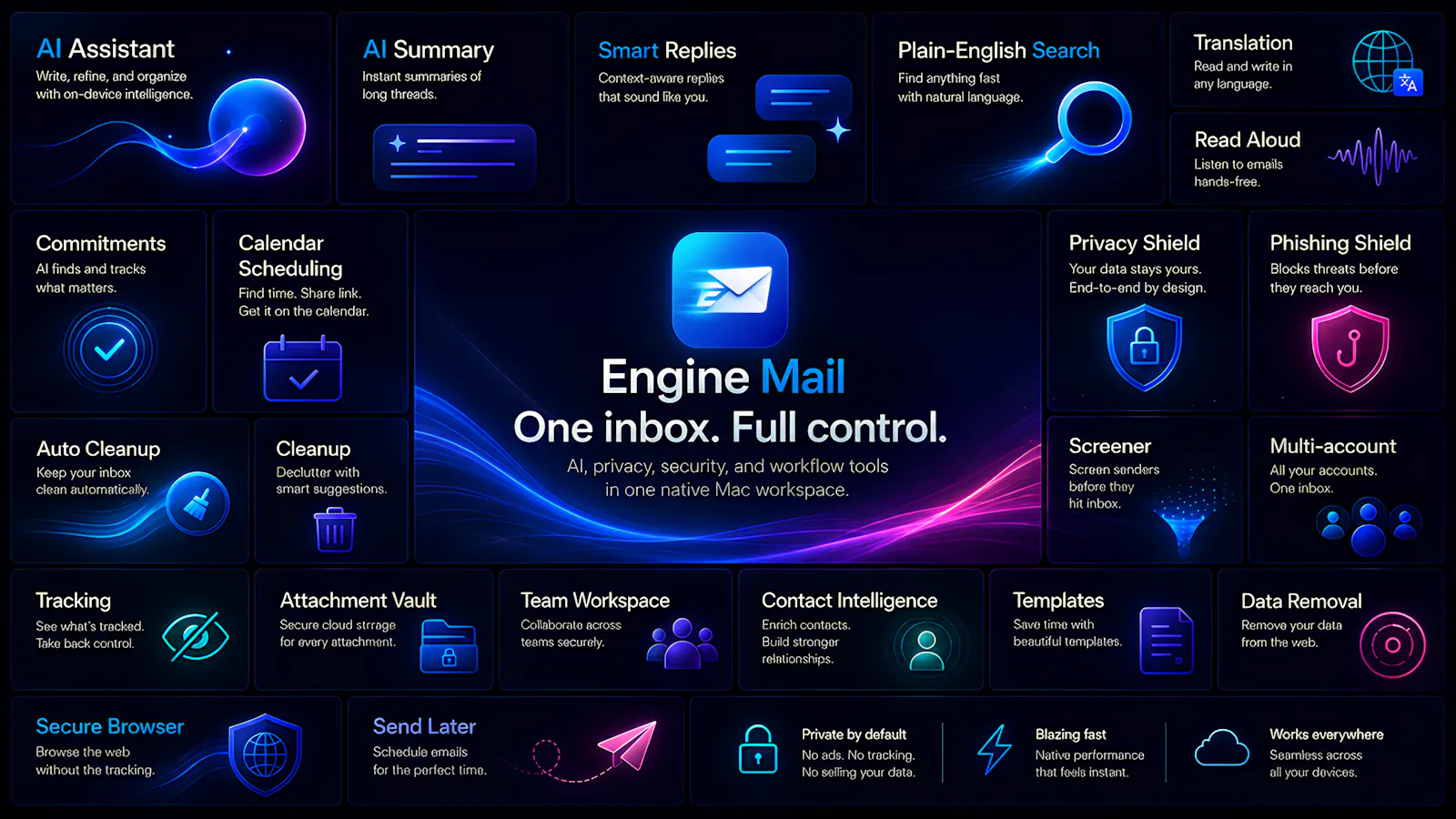 Engine Mail screenshot 2